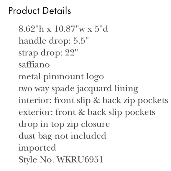 Kate Spade Staci Medium Satchel - Picture 9 of 11